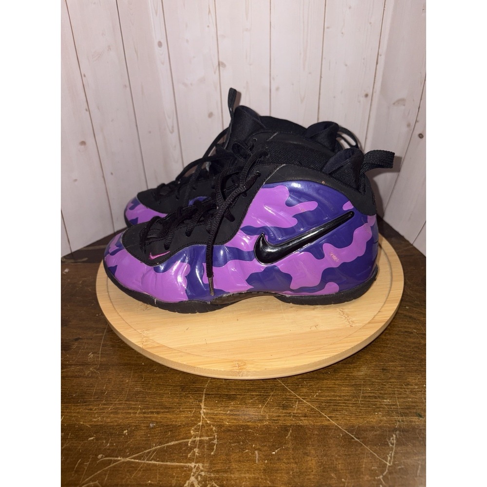 Nike Air Foamposite Pro "Purple Camo" youth 3‎